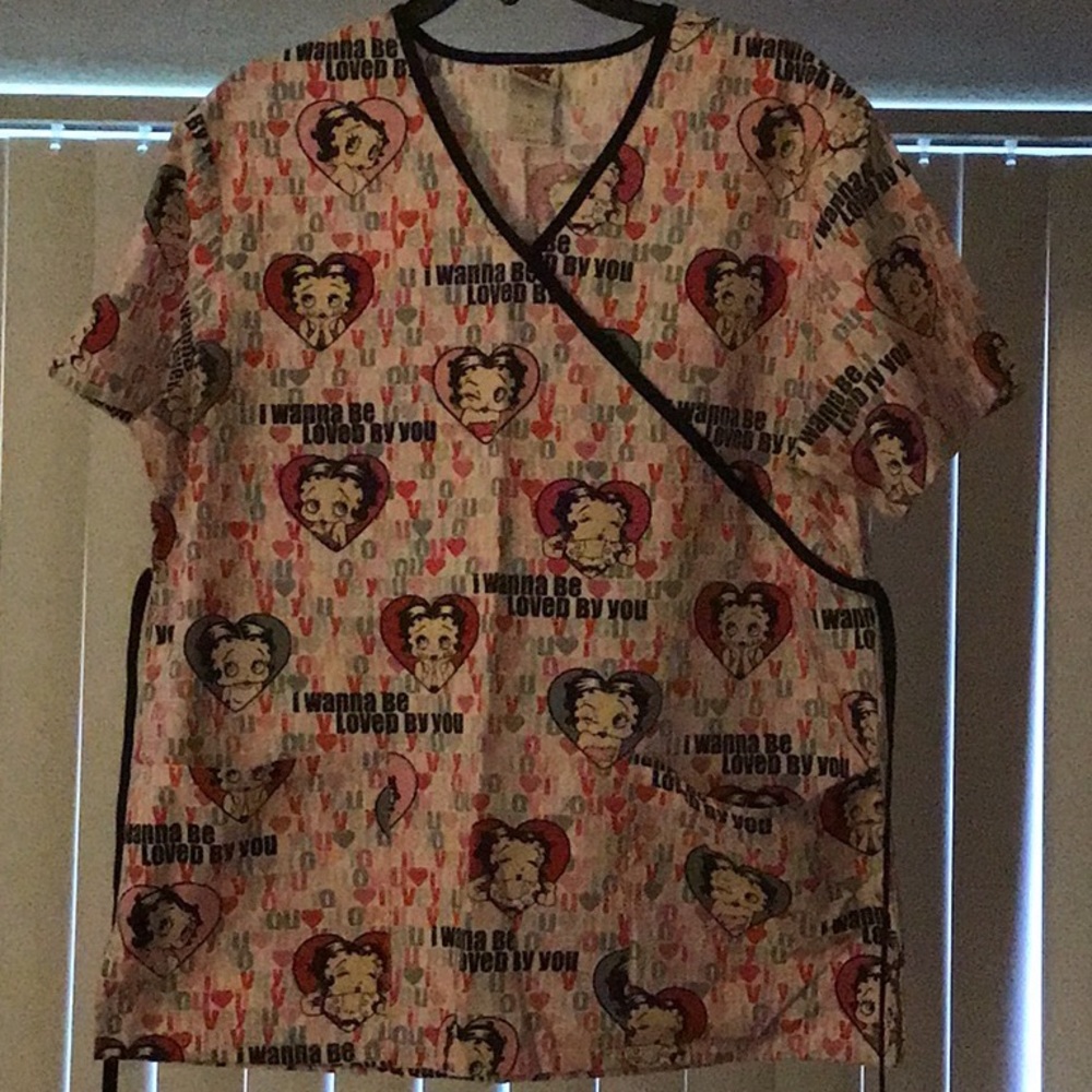 Betty Boop Scrub tops